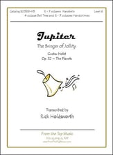 Jupiter Handbell sheet music cover